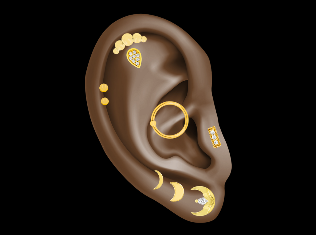 7 Tips for Creating Your Piercing Client’s Dream Ear Curation