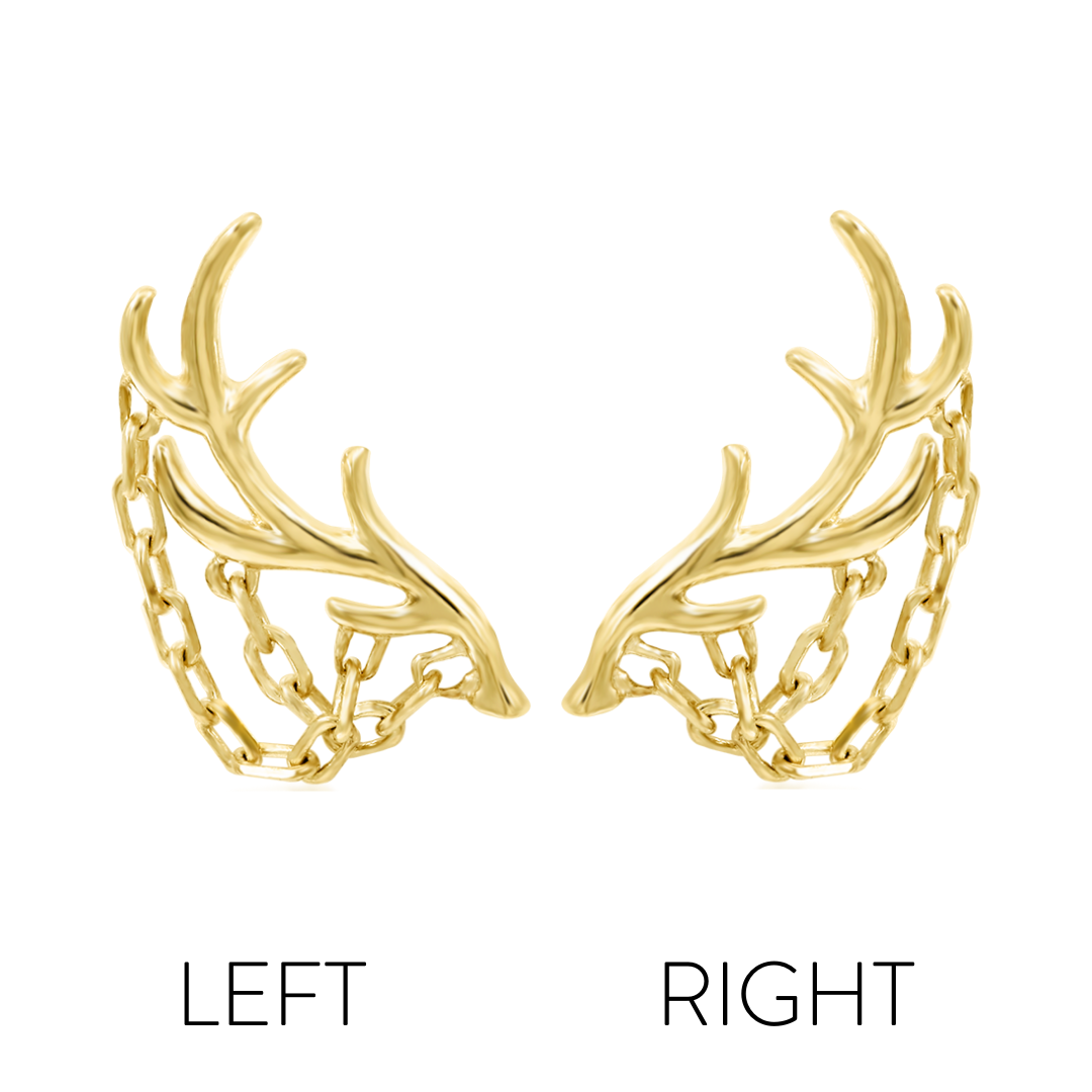 Chained Antler – Junipurr Jewelry