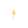 Gold Lightning Bolt