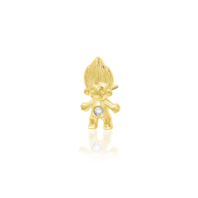 Troll doll necklace deals