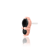Aman - Black CZ