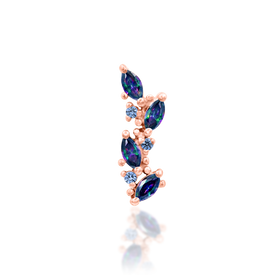 Andreia Mystic Rose Gold Threaded