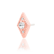 Isadora - White CZ - Rose Gold
