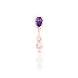 Leilani Amethyst - Rose Gold