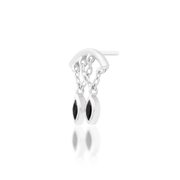 Delphine - Black CZ