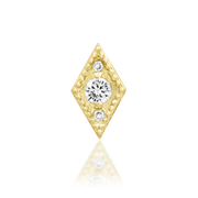 Isadora - White CZ - Rose Gold