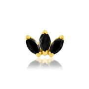 Triple Marquise Fan CZ