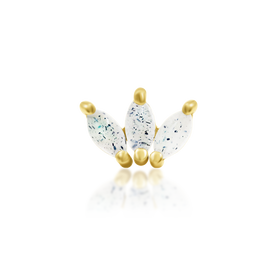 Triple Marquise - Labradorite