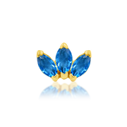 Triple Marquise Fan CZ