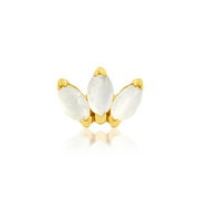 Triple Marquise Fan CZ