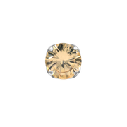 Titanium Threadless Prong-Set Gem
