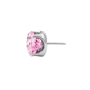 Titanium Threadless Prong-Set Gem
