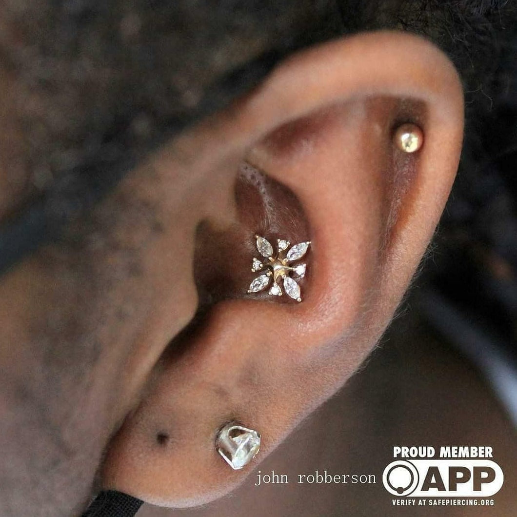 Gold Snowflake - Elsa