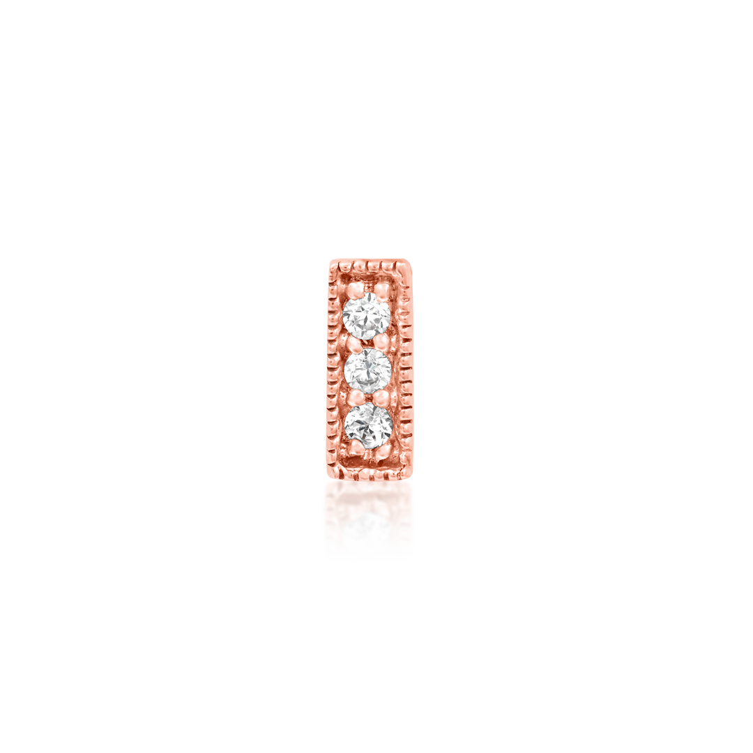 直送商品 junipurr_14k-rose-gold_3-Gem- アクセサリー