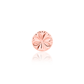 Engraved Disk - Rose Gold - 3mm
