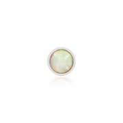 Bezel-set cup with Opal