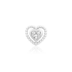 My Beading Heart - White Gold