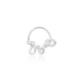 Kaa - White Gold - 18G - 7.5mm