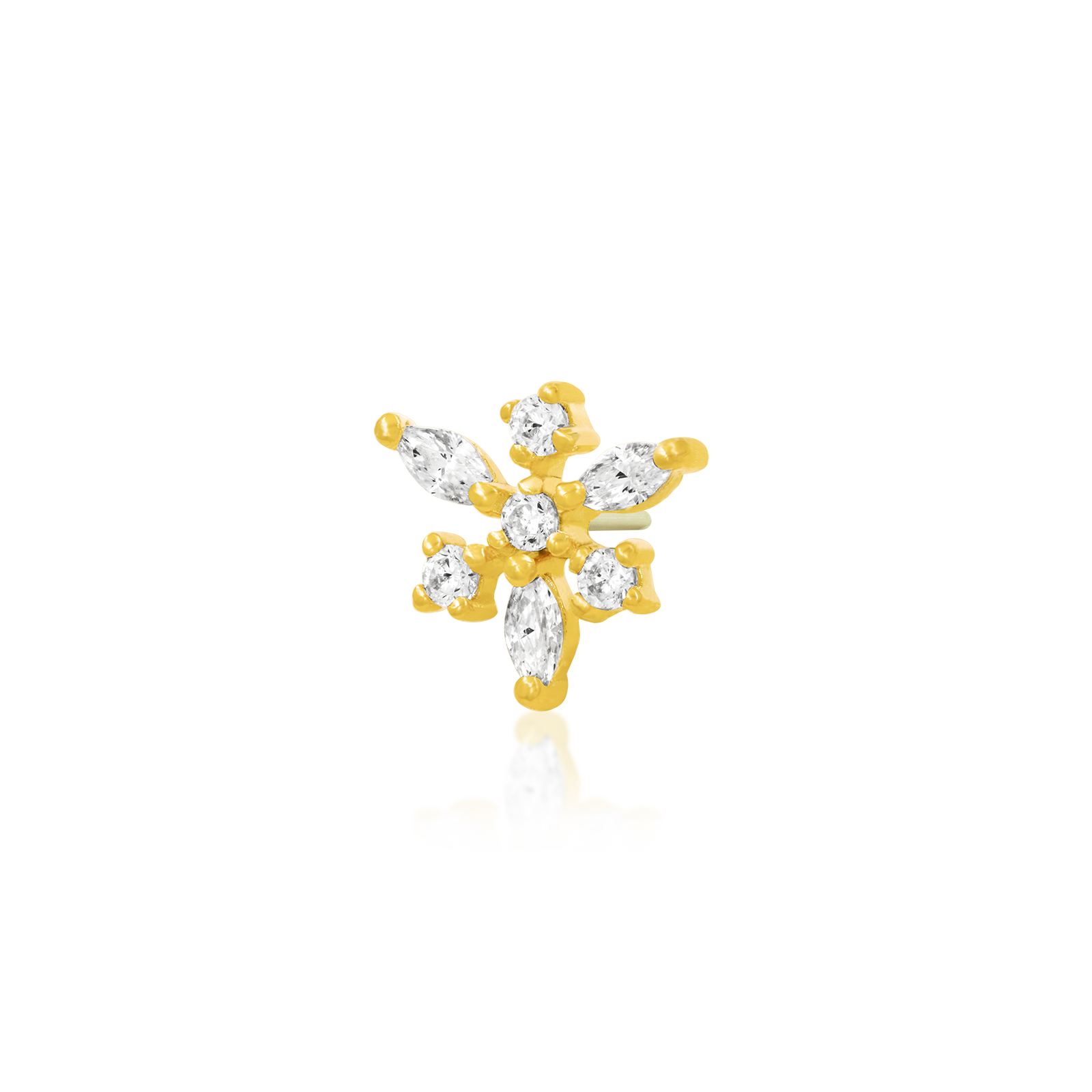 Gold Snowflake - Anna