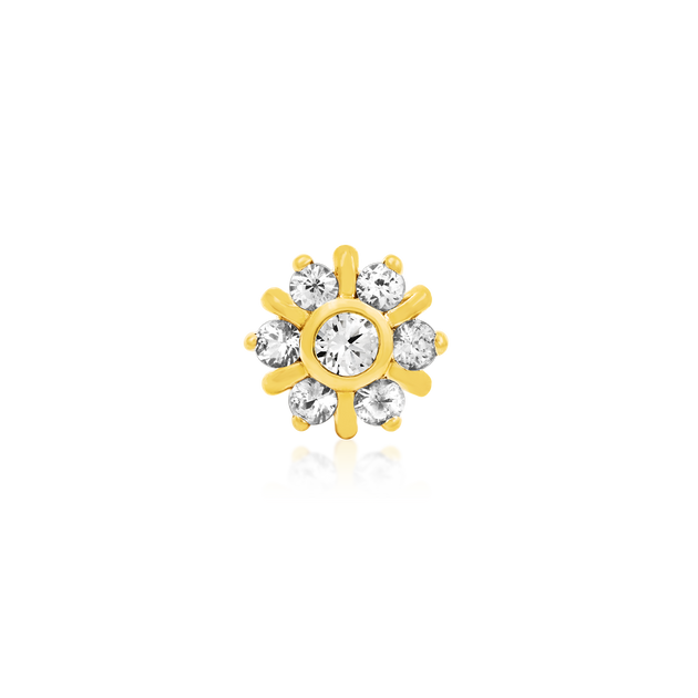 7 Gem Radiant Swarovski CZ Cluster – Junipurr Jewelry