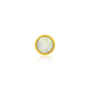 Bezel-set cup with Opal