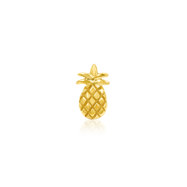 Rose gold cheap pineapple earrings