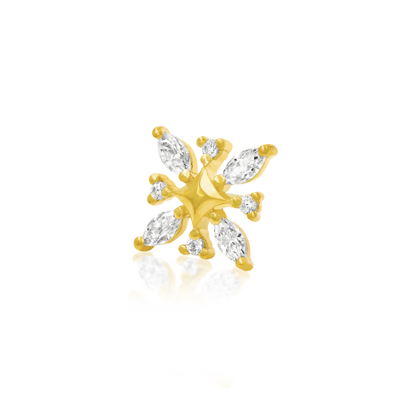 Gold Snowflake - Elsa